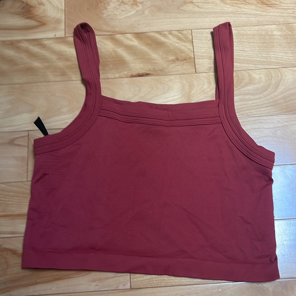 Urban outfitters Maroon crop top